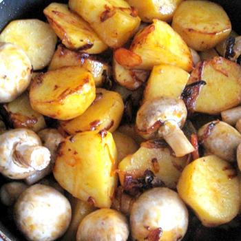 Шампиньоны с картофелем: рецепты вкусных блюд