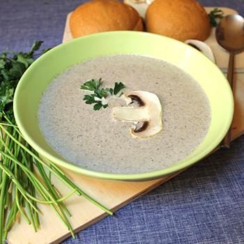 Сливочный суп из шампиньонов: рецепты первых блюд