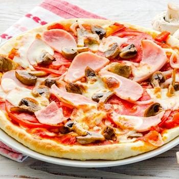 Пицца с грибами и ветчиной: простые рецепты