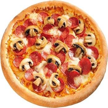 Рецепты пиццы с грибами и колбасой в домашних условиях