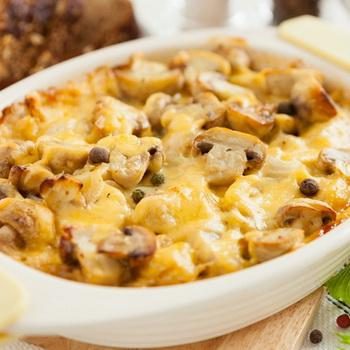Запеканки из картофеля с грибами: рецепты с фото
