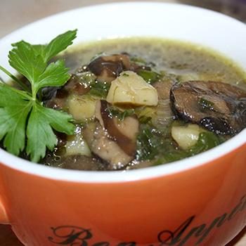 Как правильно приготовить вкусный суп из груздей