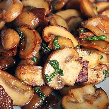 Рецепты того, как жарить белые грибы