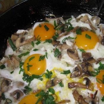 Опята с яйцами: рецепты сытных блюд