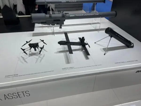 Барражирующие боеприпасы MBDA Harpax