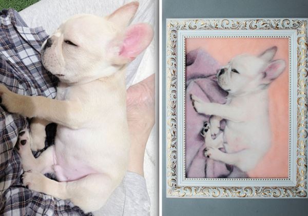 Реалистичные портреты питомцев: когда каждая шерстинка и ус на своём месте (31 фото)