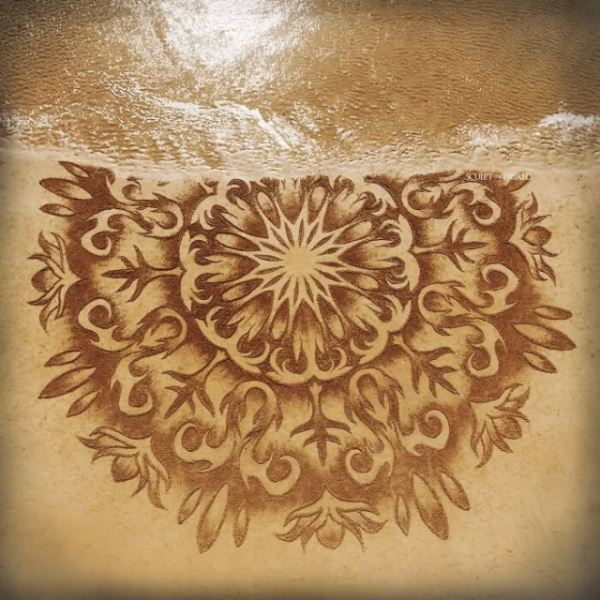 Природа в идеальном порядке: художник создаёт завораживающее искусство из камней и листьев (26 фото)