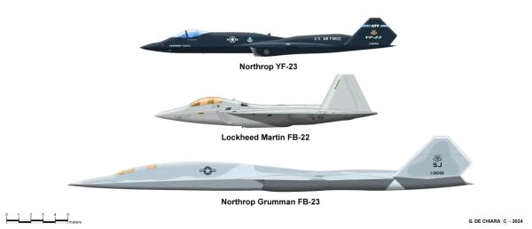 FB-22 и FB-23: непройдёнными путями ВВС США