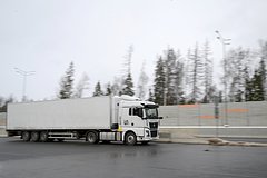 Беспилотный грузовик проехал от Петербурга до Казани